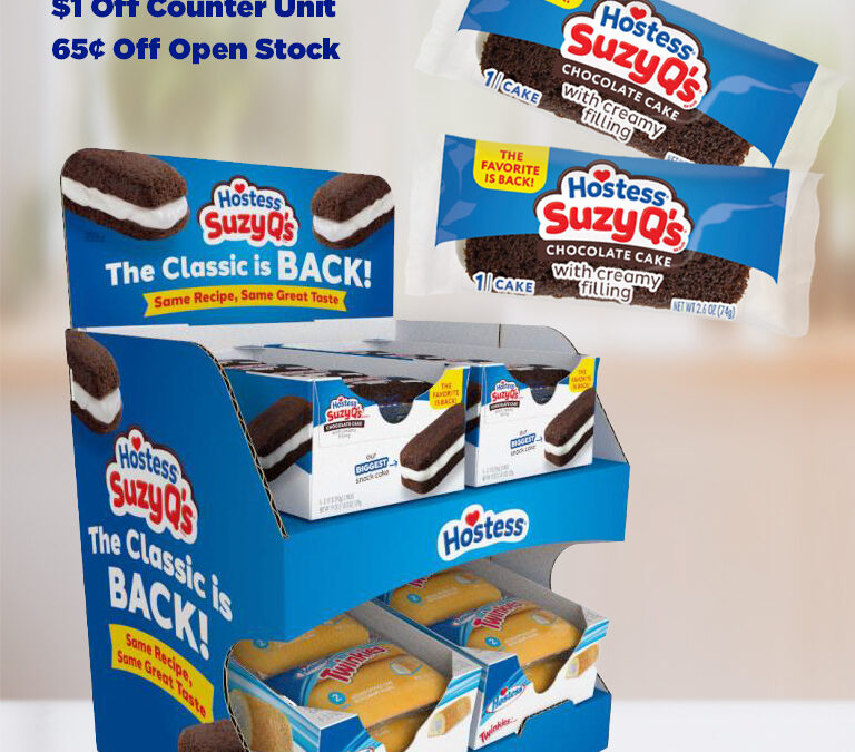 Hostess Suzy Q’s