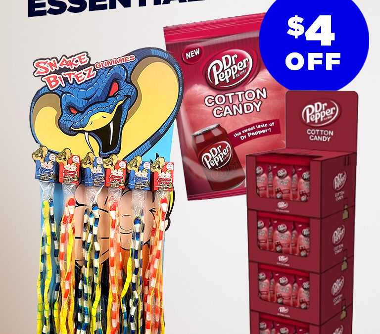 DR. Pepper & Snake Bitez Shipper