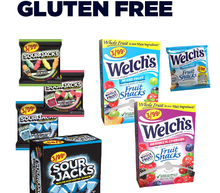Sour Jacks & Welch’s Fruit Snacks