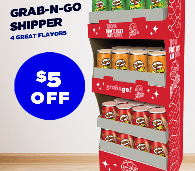 Pringles Grab & Go Shipper