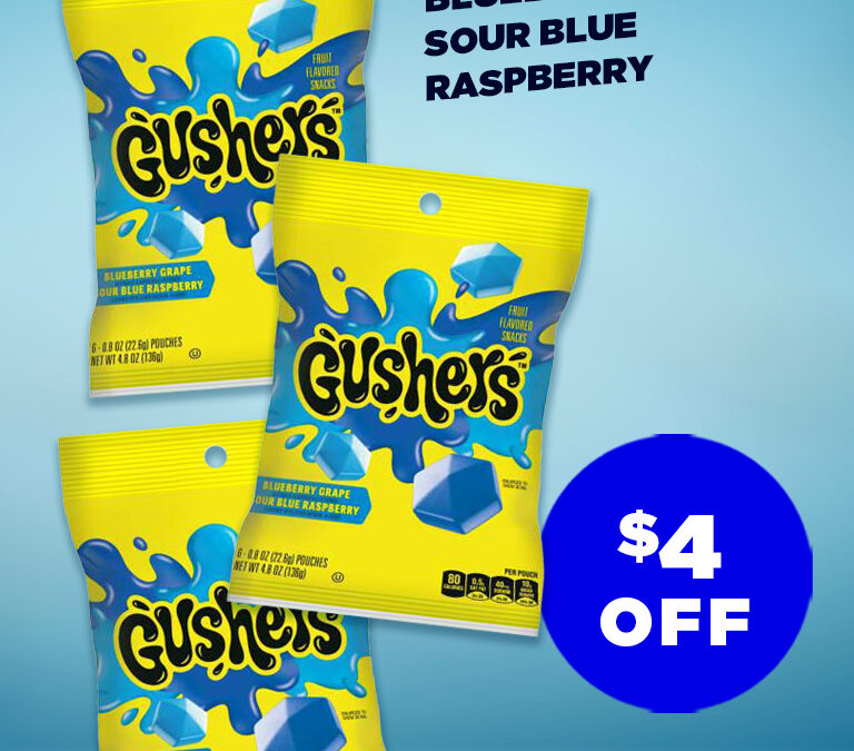Gushers Blue LTO